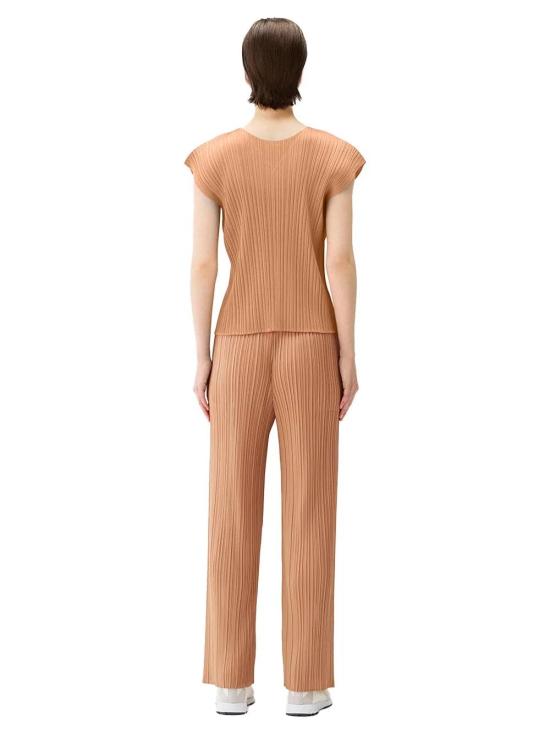  이세이 미야케 폴로 티셔츠 01a03d69 3c4b 7910 b2a5 1ee315f508d0 BEIGE - ISSEY MIYAKE