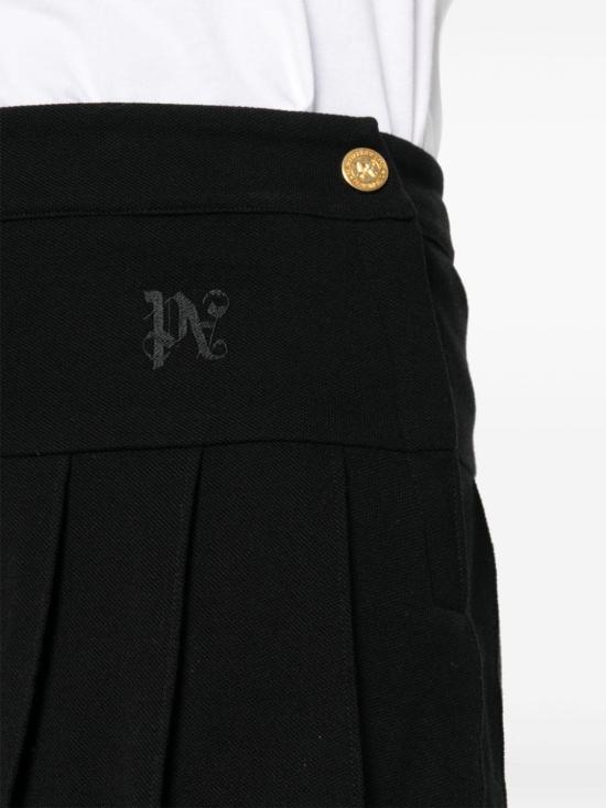  팜앤젤스 스커트 PWCC070S24FAB0011010 BLACK - PALM ANGELS