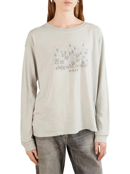  마르지엘라 폴로 티셔츠 01a03d69 9b95 78b4 bf9f 30559678ac29 GRAY - MAISON MARGIELA