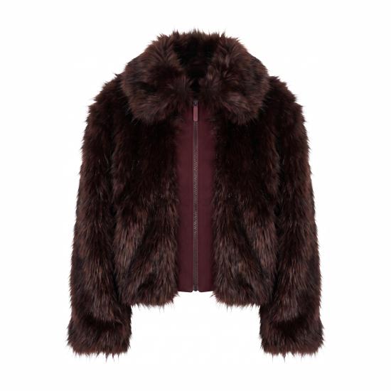 26FW 맥케이지 코트 NANNY C0954 BLACK GARNET