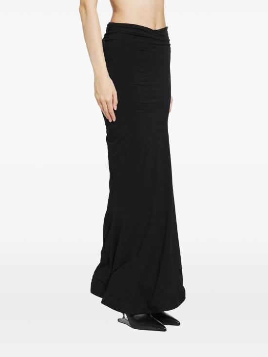 26FW 와타나베 준야 미디 스커트 JR S009 1 BLACK - JUNYA WATANABE