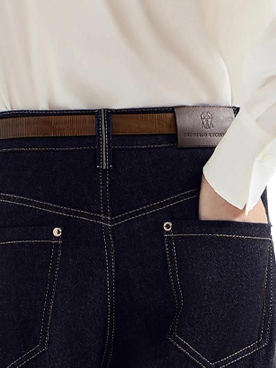  브루넬로 쿠치넬리 데님 팬츠 01a09f8a 0d86 7896 ad11 ffe0d9530eeb NAVY - BRUNELLO CUCINELLI