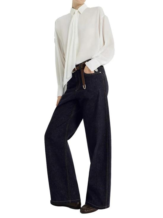  브루넬로 쿠치넬리 데님 팬츠 01a09f8a 0d86 7896 ad11 ffe0d9530eeb NAVY - BRUNELLO CUCINELLI