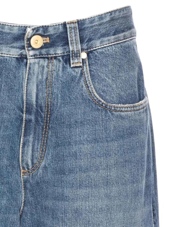  브루넬로 쿠치넬리 데님 팬츠 01a09f8a 0cb6 7e2e 8962 eeea3924ac42 BLUE - BRUNELLO CUCINELLI