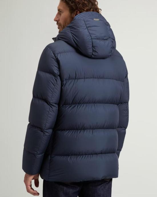 26FW 울리치 코트 CFWOOU2087MB UT2635 3989 MELTON BLUE - WOOLRICH
