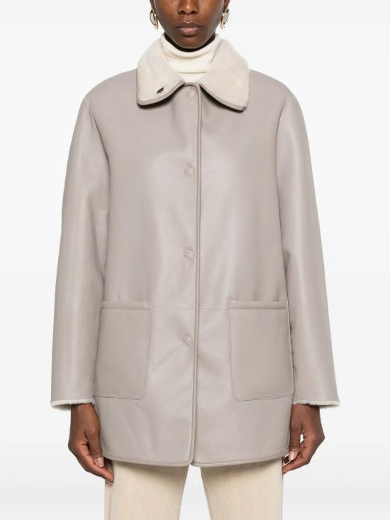 26FW 시모네타 코트 F06CO208H21 161 MILK - SIMONETTA