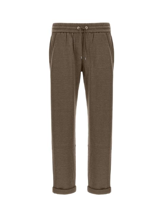  브루넬로 쿠치넬리 트레이닝/조거 팬츠 01a03d69 d631 7c38 b59c b601882463bd BROWN