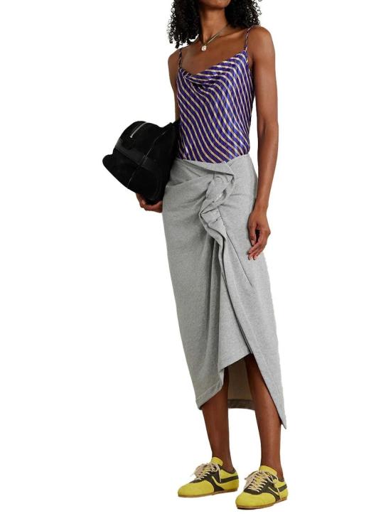  드리스 반 노튼 스커트 01a03d6a 1d0a 7df6 ba67 93b5f7083c59 GRAY - DRIES VAN NOTEN