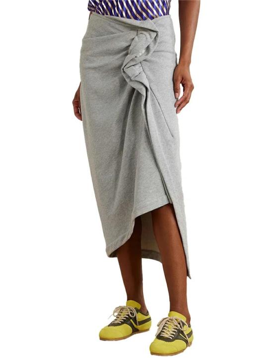  드리스 반 노튼 스커트 01a03d6a 1d0a 7df6 ba67 93b5f7083c59 GRAY - DRIES VAN NOTEN