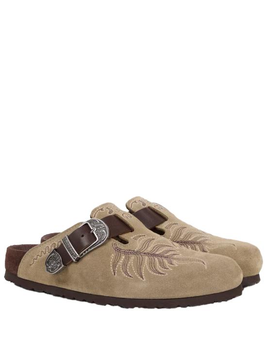 26FW 버켄스탁 뮬/슬리퍼 MS4M0001 AP12S M0724 KAKI SCURO - BIRKENSTOCK