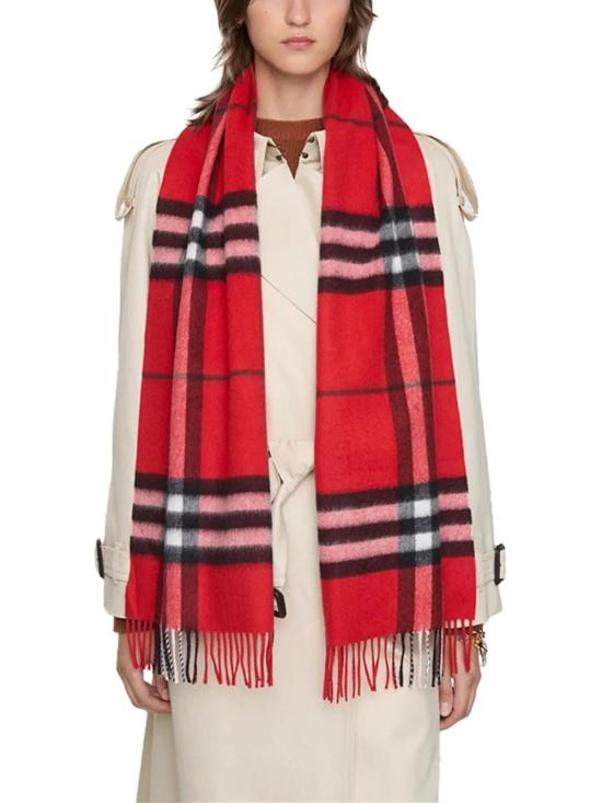  버버리 머플러/스카프 01a03d6a 91bc 77fc 8975 c9458588763c RED - BURBERRY