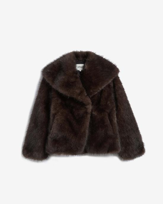  아파리 코트 Apparis Yara Sable Coat 포브 멀티 - APPARIS