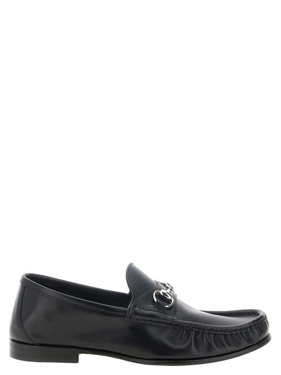 26FW 구찌 루가노 가죽 로퍼 871668AAF3Q1000 Black