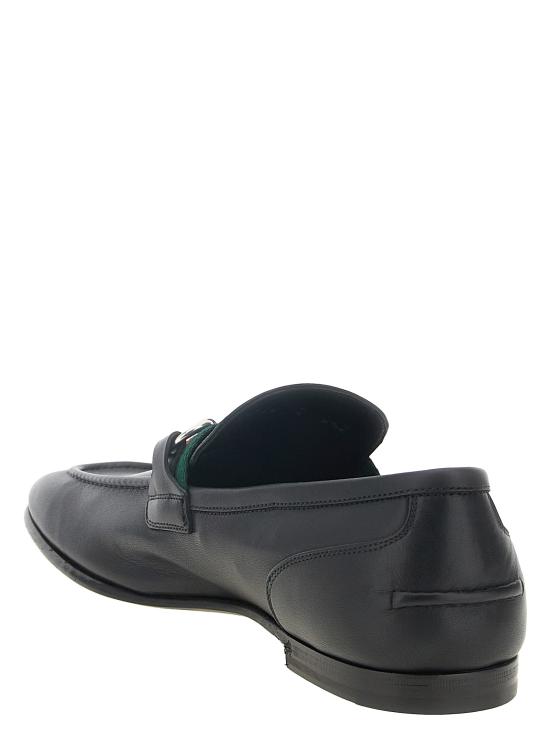 26FW 구찌 코모 홀스빗 레더 로퍼 874936AAGSM1060 Black - GUCCI
