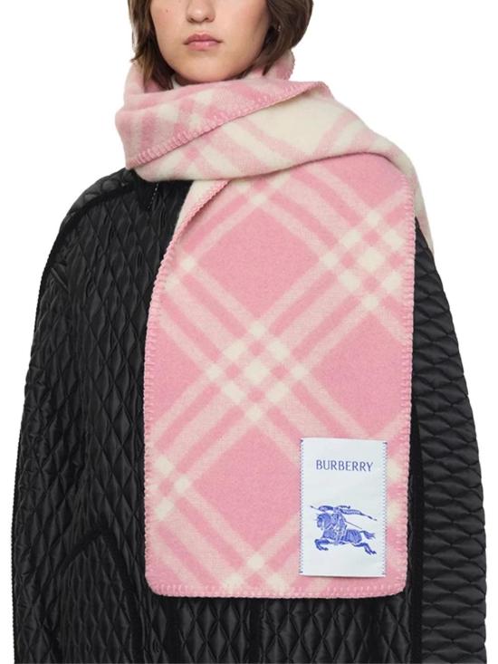  버버리 머플러/스카프 01a03d69 fc50 77cd a080 22fae1101087 PINK - BURBERRY