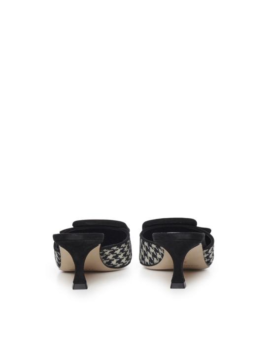 26FW 마놀로 블라닉 뮬/슬리퍼 3263191 979E CREAM BLACK - MANOLO BLAHNIK