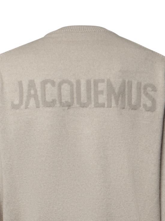 26FW 자크뮈스 스웨터 CDM00594AK00347 130 LIGHT BEIGE - JACQUEMUS