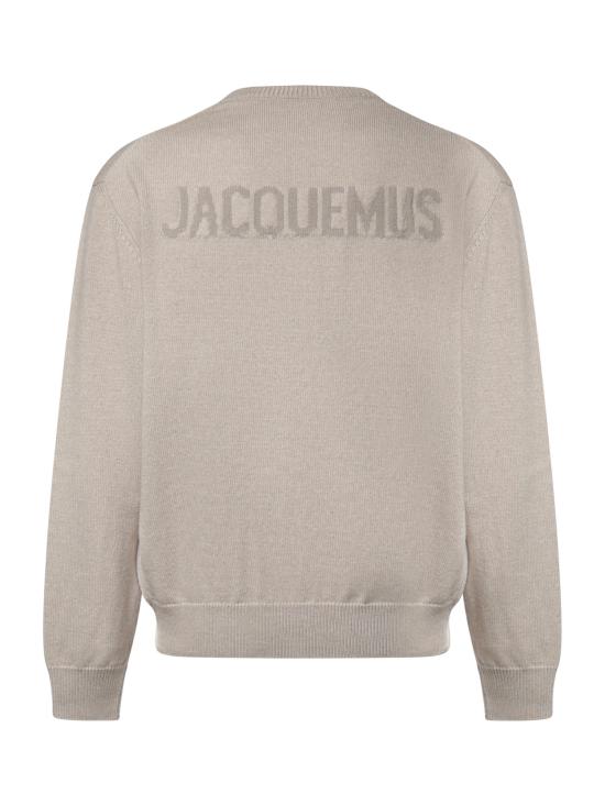 26FW 자크뮈스 스웨터 SWM00629AK00347 130 LIGHT BEIGE - JACQUEMUS
