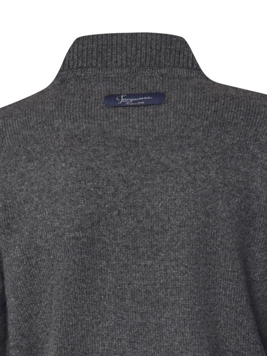 26FW 자크뮈스 스웨터 SWW00650AK00264 950 GREY - JACQUEMUS