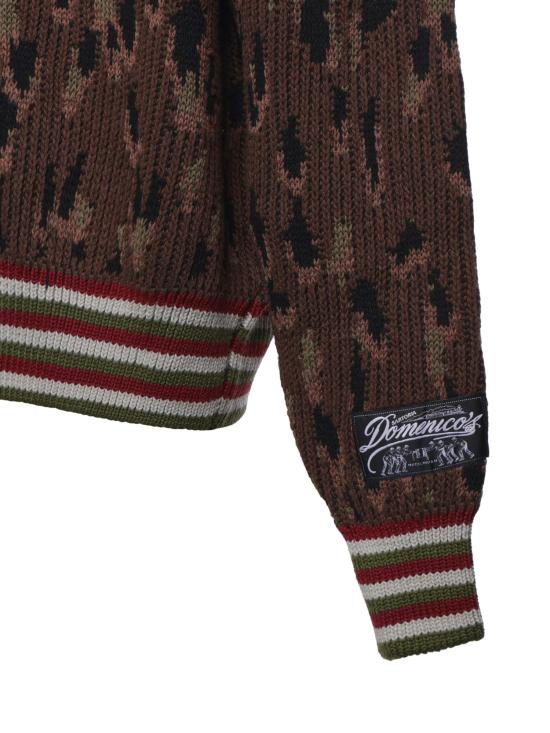 26FW 피디에프 스웨터 DFM55045MC08 1KNIT BROWN MULTI - PDF