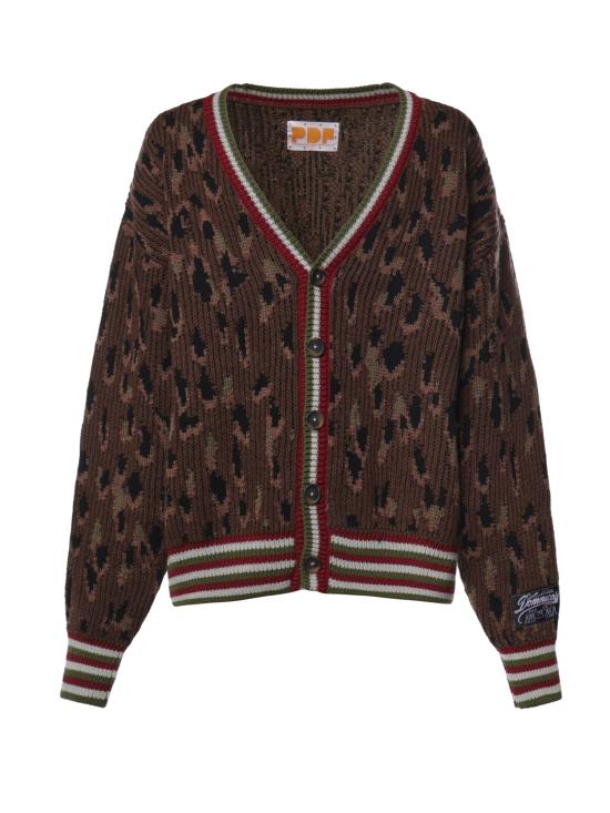 26FW 피디에프 스웨터 DFM55045MC08 1KNIT BROWN MULTI