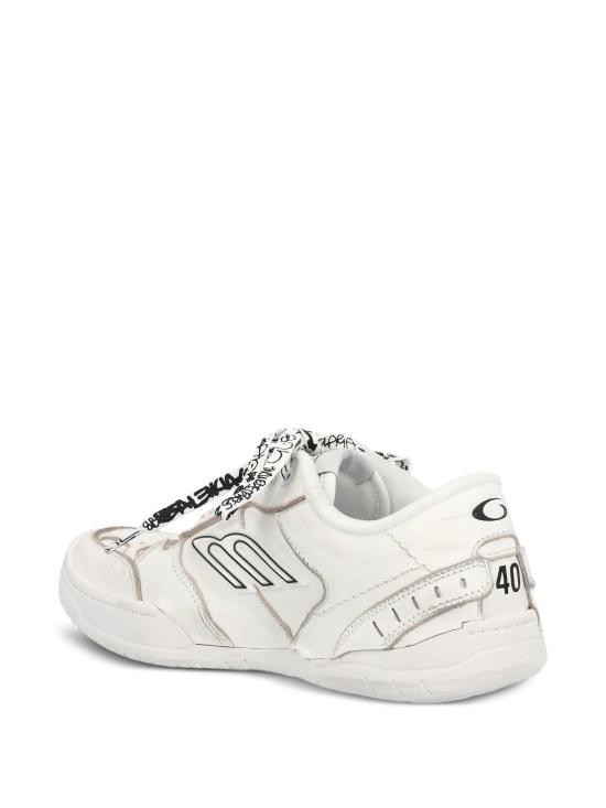 26FW 발렌시아가 햄튼스 미디움 원 아웃 스니커즈 841763 WCURS9000 WHITE - BALENCIAGA