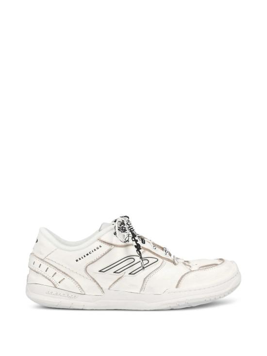 26FW 발렌시아가 햄튼스 미디움 원 아웃 스니커즈 841763 WCURS9000 WHITE
