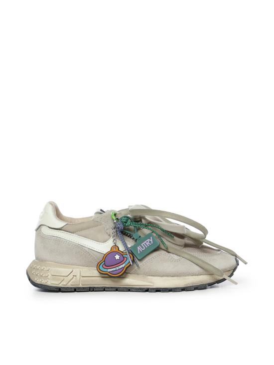 26FW 오트리 릴윈드 나일론 스웨이드 스니커즈 WVLW YG03 CHARME WHITE WOODSMOKE