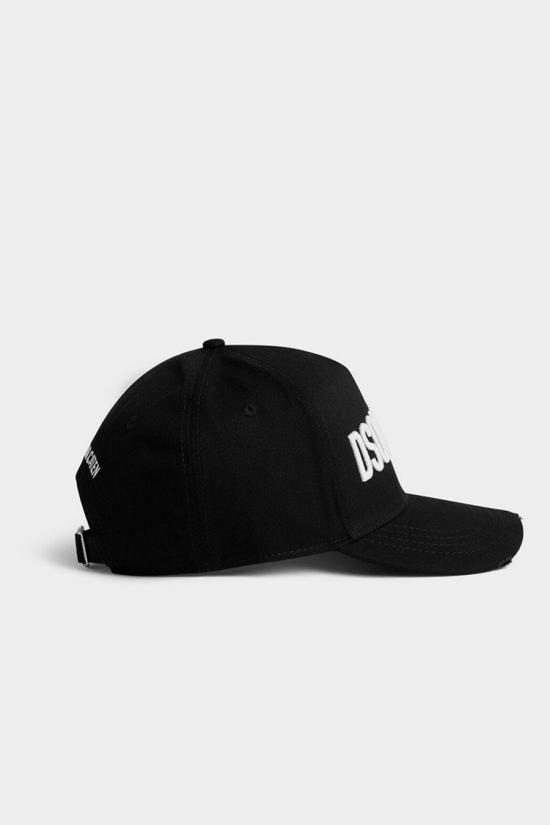 26FW 디스퀘어드2 모자 BCM0660 05C00001M063 black - DSQUARED2