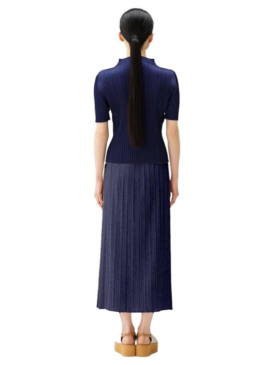  이세이 미야케 스커트 01a03d69 75f1 7f0d 86b1 0336ea400d6c NAVY - ISSEY MIYAKE