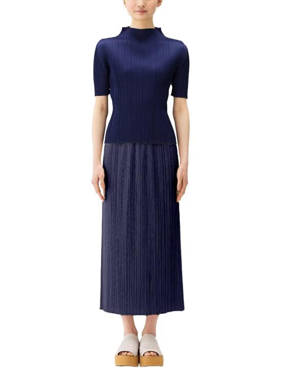  이세이 미야케 스커트 01a03d69 75f1 7f0d 86b1 0336ea400d6c NAVY - ISSEY MIYAKE