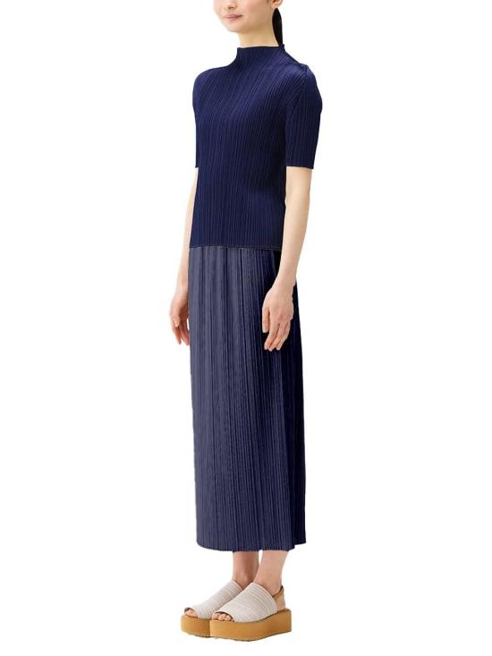  이세이 미야케 스커트 01a03d69 75f1 7f0d 86b1 0336ea400d6c NAVY - ISSEY MIYAKE