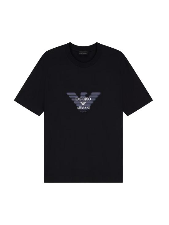 26FW 엠포리오 아르마니 반팔 티셔츠 EM006765 AF10017UC001 BLACK