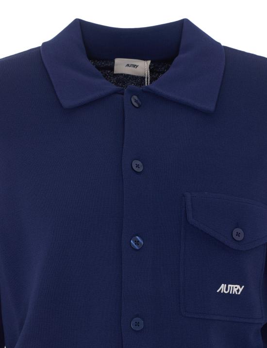 26FW 오트리 봄버 자켓 JAPM 026T BLUE - AUTRY