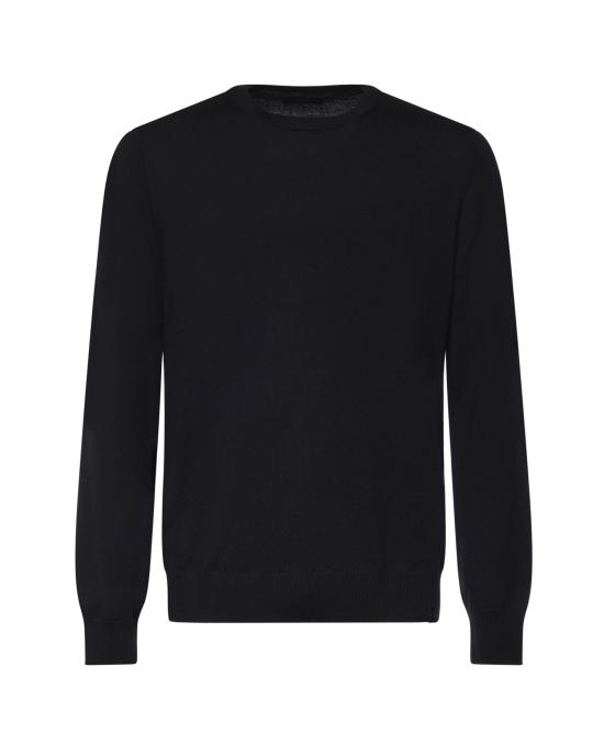 26FW 페이 스웨터 NMMC1532420CQT B999 BLACK