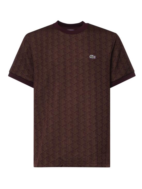 26FW 라코스테 반팔 티셔츠 TH1197 WD9 BROWN