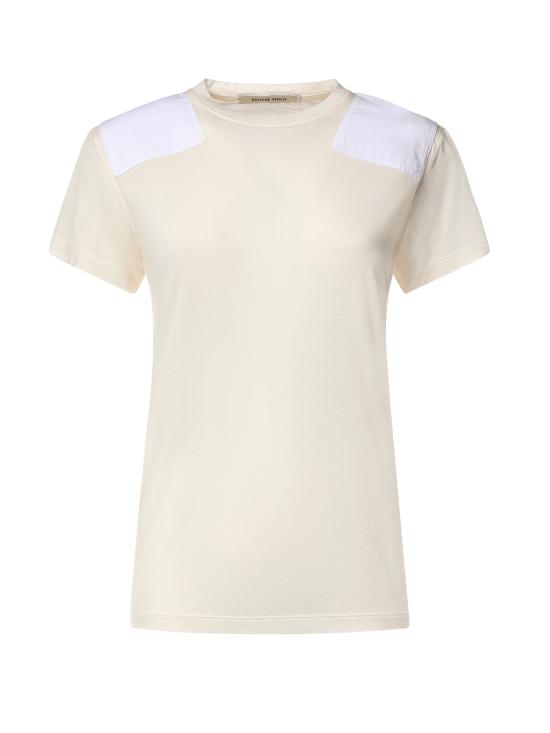 26FW 피비 파일로 반팔 티셔츠 ET115 CO3128104IV IVORY