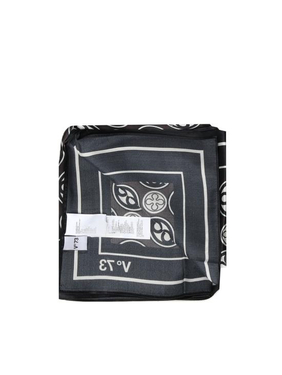 26FW 브이73 머플러/스카프 73FD8FT60 CAROLINENERO BIANCO BLACK WHITE - V73