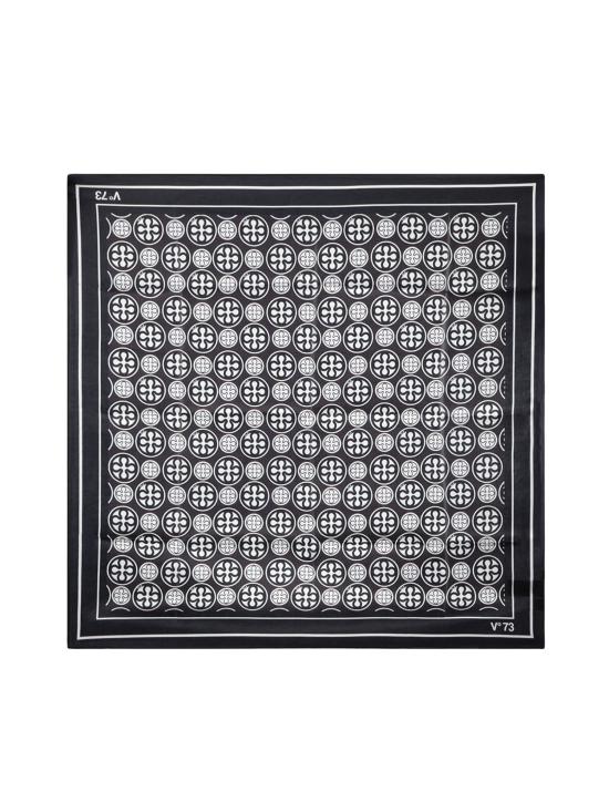 26FW 브이73 머플러/스카프 73FD8FT60 CAROLINENERO BIANCO BLACK WHITE - V73