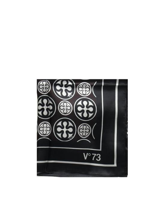 26FW 브이73 머플러/스카프 73FD8FT60 CAROLINENERO BIANCO BLACK WHITE