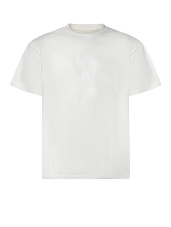 26FW MM6 메종마르지엘라 반팔 티셔츠 SH2GC0048 M20048101 OFF WHITE