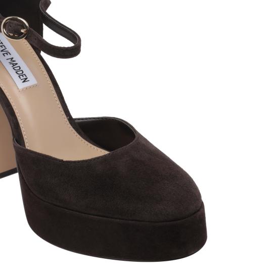 26FW 스티브매든 힐/펌프스 LEXIE CHO BRN BROWN - STEVE MADDEN