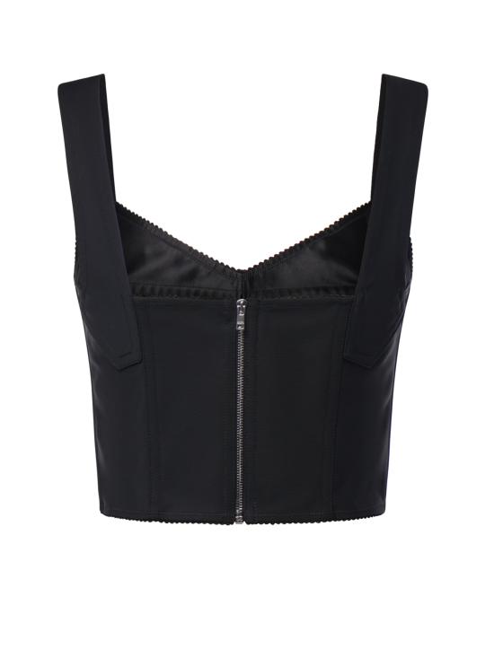 26FW 돌체앤가바나 긴팔 티셔츠 F7W98T GDCRPN0000 BLACK - DOLCE & GABBANA