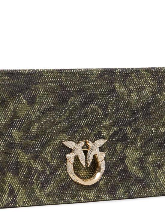 26FW 핑코 클러치/파우치 106022 A3LLST3Y MILITARY GREEN - PINKO