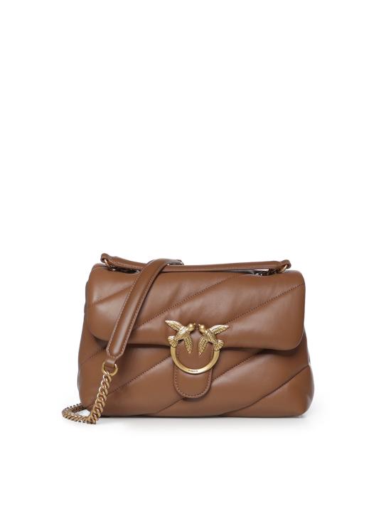 26FW 핑코 숄더백 100038 A0F2M37Q BROWN