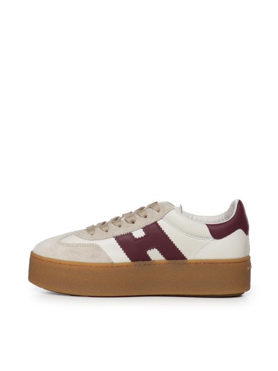 26FW 호간 COOL 쿨 스니커즈 HXW6980FB60UHC 0RZQ IVORY BORDEAUX - HOGAN