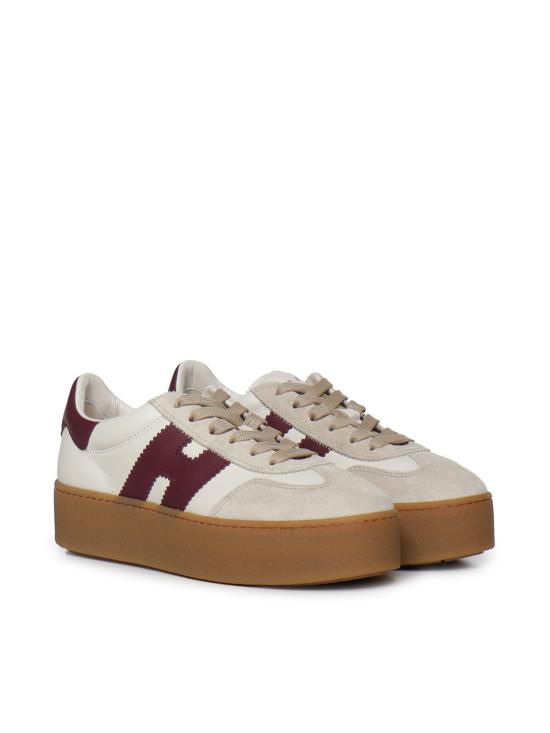 26FW 호간 COOL 쿨 스니커즈 HXW6980FB60UHC 0RZQ IVORY BORDEAUX - HOGAN