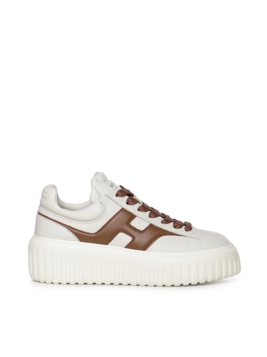 26FW 호간 스니커즈 HXW6450FE91LE9 02RK WHITE BROWN