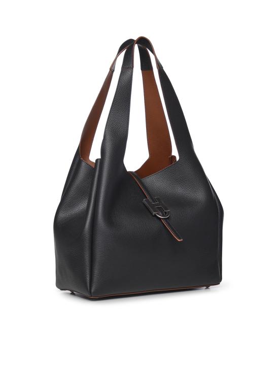 26FW 호간 토트백 KBW01XA0300QVD 4276 BLACK - HOGAN