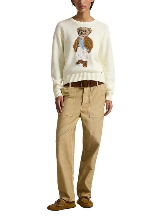  랄프 로렌 스웨터 01a03d6a 1be2 7697 9598 d3f845394e47 BEIGE - RALPH LAUREN